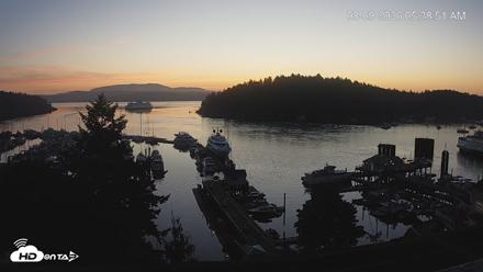 Friday Harbor - San Juan Island Live Webcam - Aug 9, 2026, 5:39am PDT