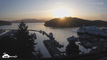Friday Harbor - San Juan Island Live Webcam - May 22, 2026, 5:46am PDT