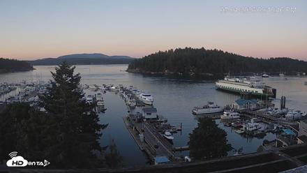 Friday Harbor - San Juan Island Live Webcam - Jul 4, 2026, 9:11pm PDT