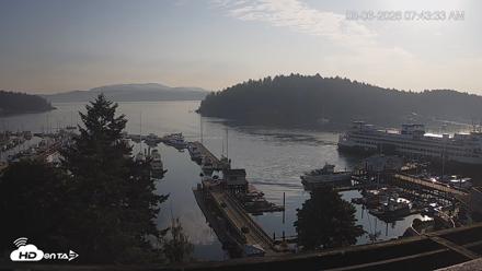 Friday Harbor - San Juan Island Live Webcam - Aug 6, 2026, 7:44am PDT