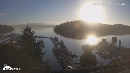 Friday Harbor - San Juan Island Live Webcam - Jul 31, 2026, 6:34am PDT
