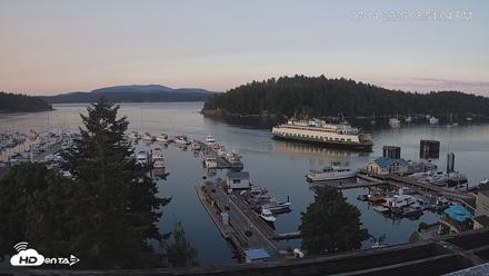 Friday Harbor - San Juan Island Live Webcam - Jul 14, 2026, 8:51pm PDT