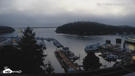 Friday Harbor - San Juan Island Live Webcam - Aug 11, 2026, 5:39am PDT