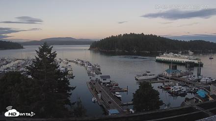 Friday Harbor - San Juan Island Live Webcam - Jul 9, 2026, 9:11pm PDT