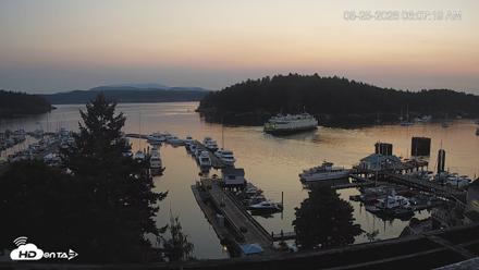 Friday Harbor - San Juan Island Live Webcam - Aug 25, 2026, 6:08am PDT