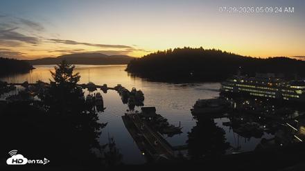 Friday Harbor - San Juan Island Live Webcam - Jul 29, 2026, 5:10am PDT