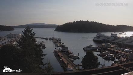 Friday Harbor - San Juan Island Live Webcam - Aug 3, 2026, 8:15am PDT