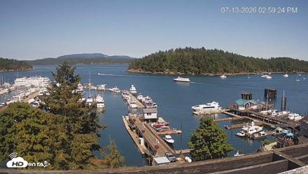 Friday Harbor - San Juan Island Live Webcam - Jul 13, 2026, 3:00pm PDT