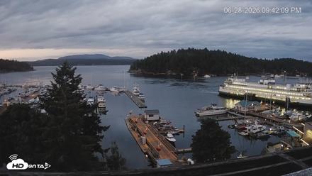 Friday Harbor - San Juan Island Live Webcam - Jun 28, 2026, 9:46pm PDT