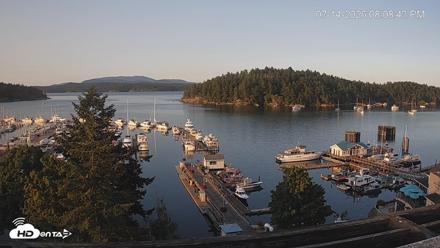 Friday Harbor - San Juan Island Live Webcam - Jul 14, 2026, 8:09pm PDT