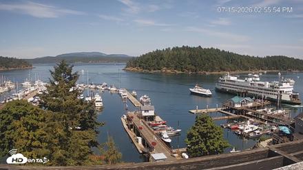 Friday Harbor - San Juan Island Live Webcam - Jul 15, 2026, 2:56pm PDT