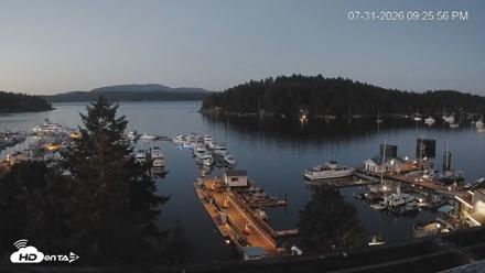 Friday Harbor - San Juan Island Live Webcam - Jul 31, 2026, 9:26pm PDT