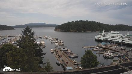 Friday Harbor - San Juan Island Live Webcam - Jul 23, 2026, 3:46pm PDT