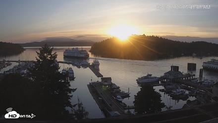 Friday Harbor - San Juan Island Live Webcam - May 27, 2026, 5:42am PDT