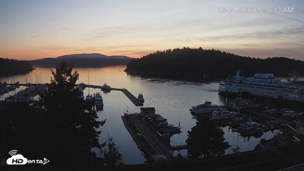 Friday Harbor - San Juan Island Live Webcam - May 4, 2026, 5:36am PDT