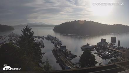 Friday Harbor - San Juan Island Live Webcam - Jul 30, 2026, 7:09am PDT