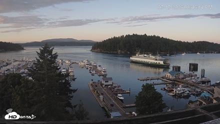 Friday Harbor - San Juan Island Live Webcam - Jul 17, 2026, 8:47pm PDT