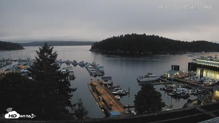 Friday Harbor - San Juan Island Live Webcam - Aug 15, 2026, 5:45am PDT
