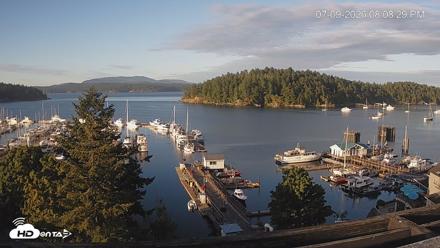 Friday Harbor - San Juan Island Live Webcam - Jul 9, 2026, 8:09pm PDT