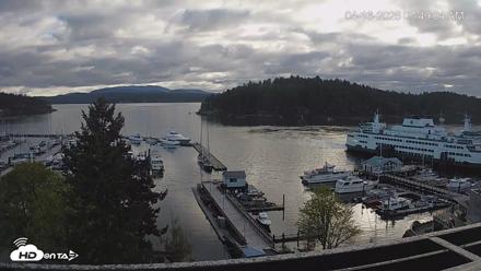 Friday Harbor - San Juan Island Live Webcam - Apr 16, 2026, 7:49am PDT