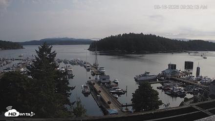 Friday Harbor - San Juan Island Live Webcam - Aug 16, 2026, 9:30am PDT