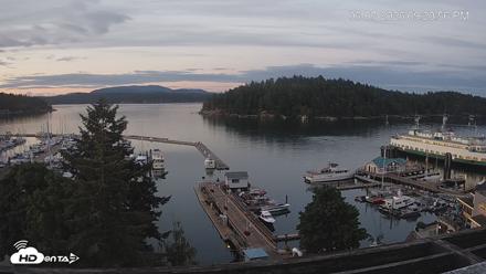 Friday Harbor - San Juan Island Live Webcam - Jun 7, 2026, 9:21pm PDT