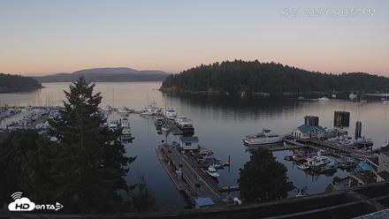 Friday Harbor - San Juan Island Live Webcam - Jun 21, 2026, 9:10pm PDT