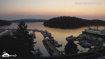 Friday Harbor - San Juan Island Live Webcam - Aug 25, 2026, 6:00am PDT
