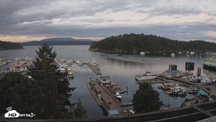 Friday Harbor - San Juan Island Live Webcam - Jun 28, 2026, 9:18pm PDT