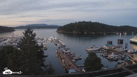 Friday Harbor - San Juan Island Live Webcam - Jul 29, 2026, 9:06pm PDT