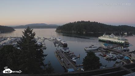Friday Harbor - San Juan Island Live Webcam - Jun 21, 2026, 9:23pm PDT
