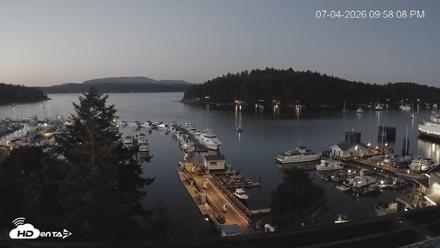 Friday Harbor - San Juan Island Live Webcam - Jul 4, 2026, 9:59pm PDT