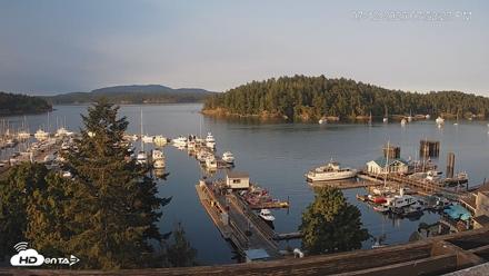 Friday Harbor - San Juan Island Live Webcam - Jul 12, 2026, 7:53pm PDT