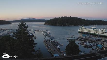Friday Harbor - San Juan Island Live Webcam - Jun 24, 2026, 9:22pm PDT