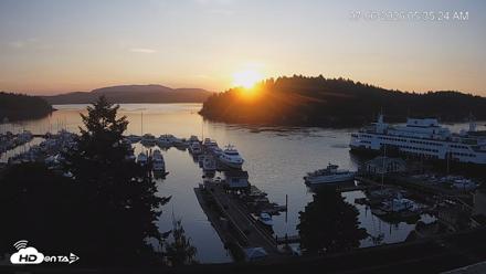 Friday Harbor - San Juan Island Live Webcam - Jul 6, 2026, 5:36am PDT