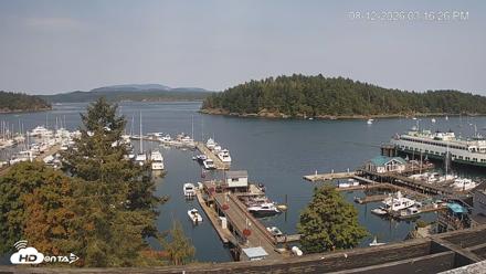 Friday Harbor - San Juan Island Live Webcam - Aug 12, 2026, 3:17pm PDT