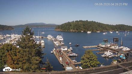 Friday Harbor - San Juan Island Live Webcam - Aug 8, 2026, 4:30pm PDT