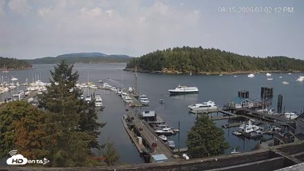 Friday Harbor - San Juan Island Live Webcam - Aug 15, 2026, 3:02pm PDT