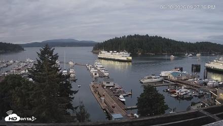 Friday Harbor - San Juan Island Live Webcam - Jun 30, 2026, 9:28pm PDT