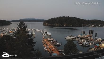 Friday Harbor - San Juan Island Live Webcam - Aug 24, 2026, 8:36pm PDT