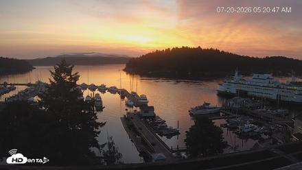 Friday Harbor - San Juan Island Live Webcam - Jul 20, 2026, 5:21am PDT
