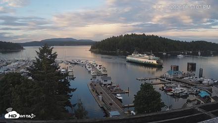 Friday Harbor - San Juan Island Live Webcam - Jul 7, 2026, 8:53pm PDT