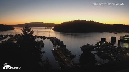 Friday Harbor - San Juan Island Live Webcam - Aug 21, 2026, 5:40am PDT