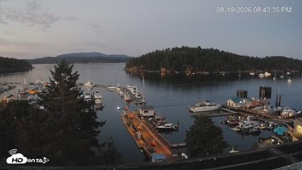 Friday Harbor - San Juan Island Live Webcam - Aug 19, 2026, 8:44pm PDT
