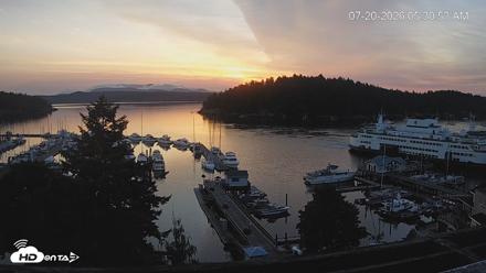 Friday Harbor - San Juan Island Live Webcam - Jul 20, 2026, 5:31am PDT