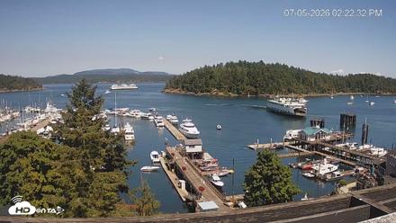 Friday Harbor - San Juan Island Live Webcam - Jul 5, 2026, 2:24pm PDT