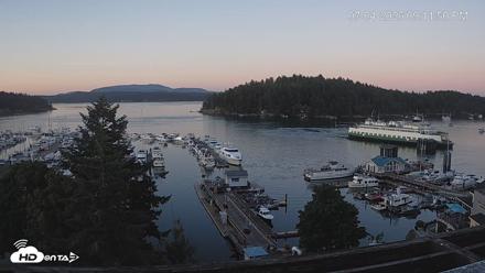 Friday Harbor - San Juan Island Live Webcam - Jul 4, 2026, 9:13pm PDT