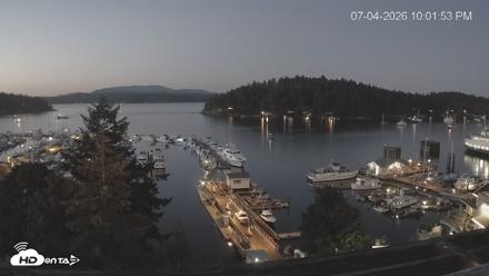 Friday Harbor - San Juan Island Live Webcam - Jul 4, 2026, 10:03pm PDT