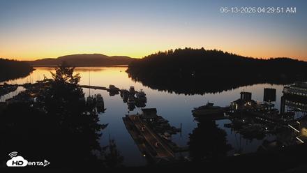 Friday Harbor - San Juan Island Live Webcam - Jun 13, 2026, 4:30am PDT