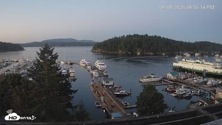 Friday Harbor - San Juan Island Live Webcam - Aug 8, 2026, 8:57pm PDT